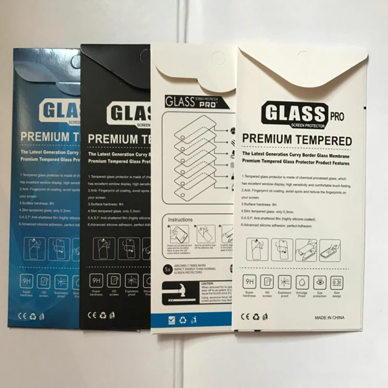 Универсальная бумажная упаковочная коробка для iphone 11X8 7 6S SE 5 Samsung защитная пленка