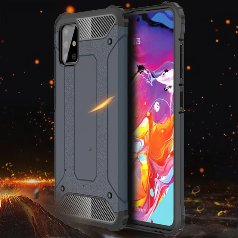 Для Samsung Galaxy A51 чехол для A31 A41 A21 A01 M31 M21 M30S бампер противоударный силиконовый