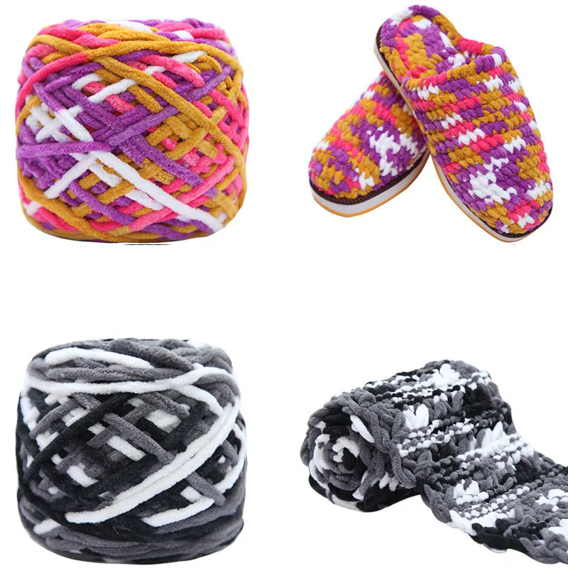 1 шт. 100 г Плотная хлопковая пряжа мягкая для вязания крючком Детская Пряжа сделай