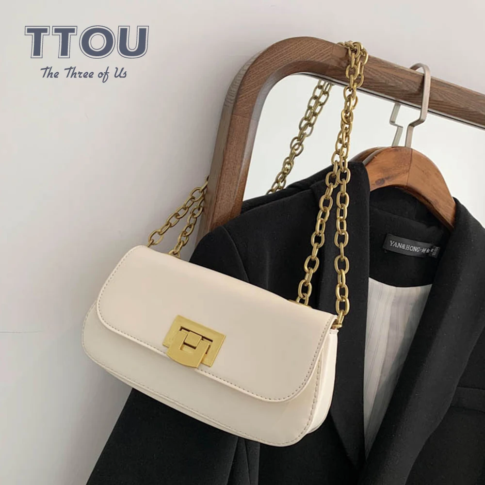 

2021 New Trendy Fashion Women Underarm Bag Casual All-Match Chain Shoulder Messenger Bag Luxury Designer Female Travel Bag