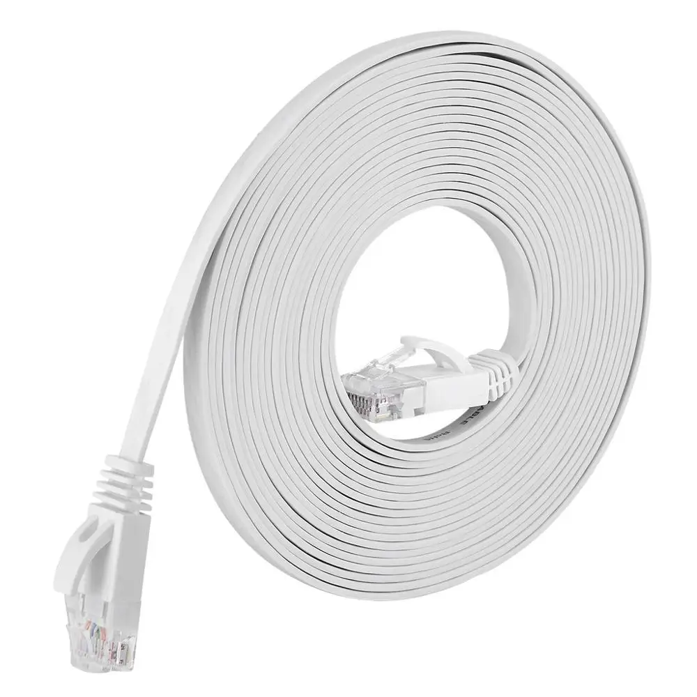 Плоский Ethernet-кабель CAT6 RJ45 Lan-кабель сетевой Ethernet-патч-шнур кабель CAT 6 для