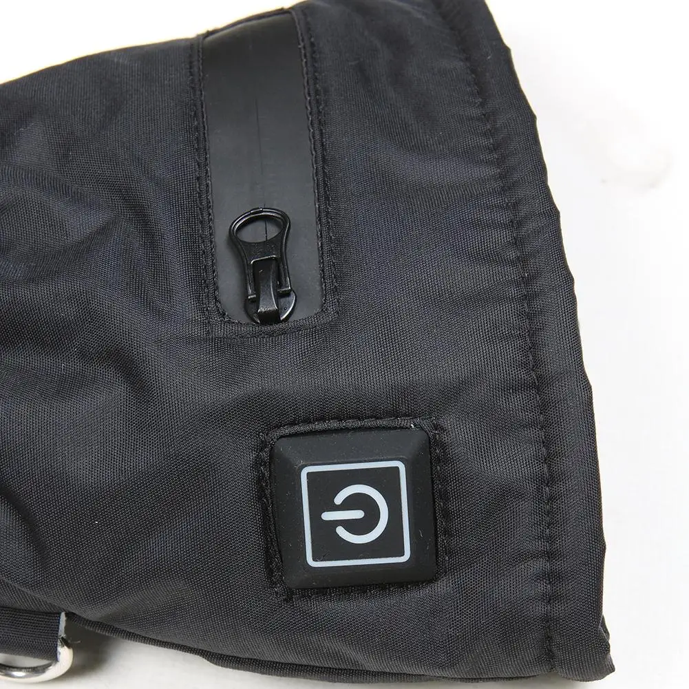 Зимние электрические термоперчатки с зарядкой от USB перчатки подогревом и