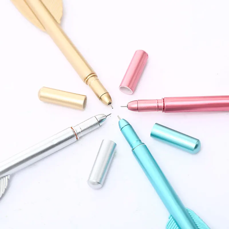 Корейский Плюм перо Милая гелевая кавайные ручки креативный рисунок написание