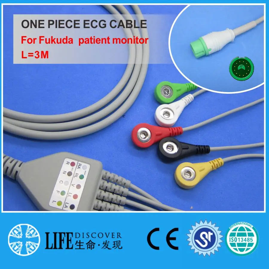 ECG   5 leadwires     Fukuda