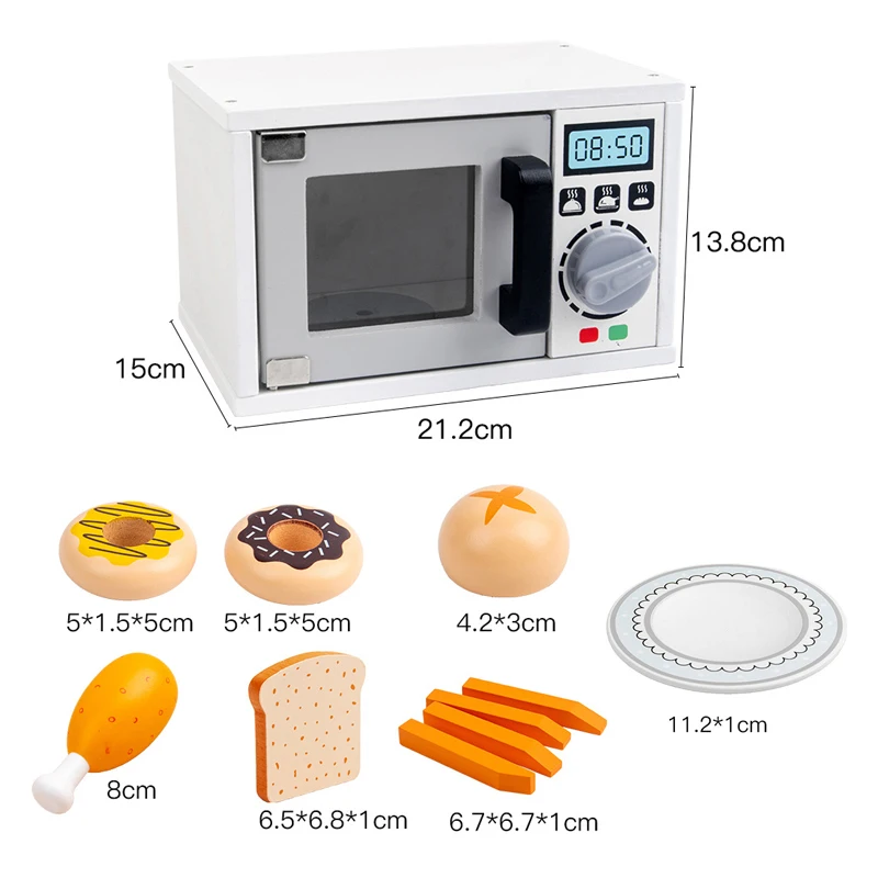 Новая игрушка для ролевых игр деревянные аксессуары кухни кофе имитация