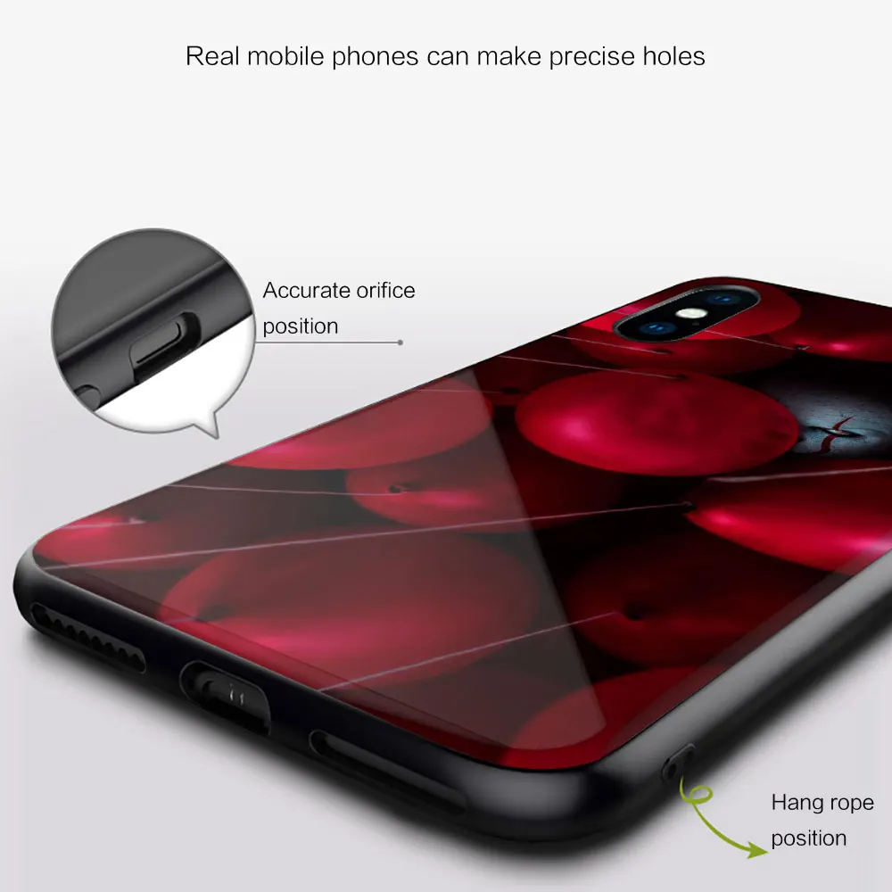 Чехол для телефона Stephen King s It pennywise из мягкого стекла Xiaomi Redmi 9A 8A 7A Note 9 8 7 Pro Y3 9S 8T