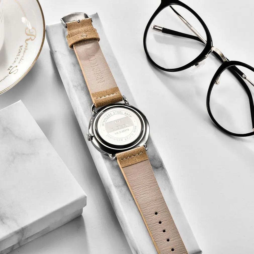 Multi-functional Watch For Men Luminous Waterproof Quartz Watches C2037 Cadisen Watches For Best Presents Men Business Watch
