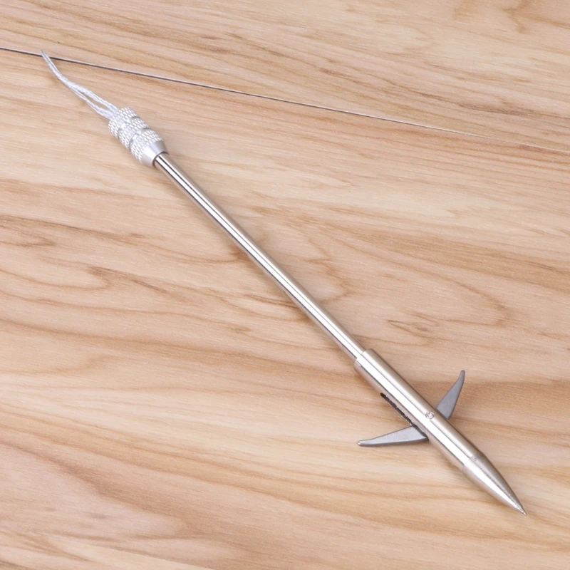 

1 Pc Fishing Broadhead Arrow Flying Shark Projectile Shoots PikeStainless Steel Catapult Slingshot Bow Hunting Fish Dart