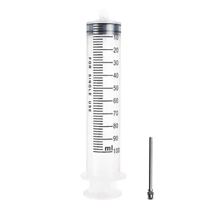 Stainless Steel Needles 10G Large Volume of the Plastic Syringe Needle and 100ml Ink Dispensing Plus Special