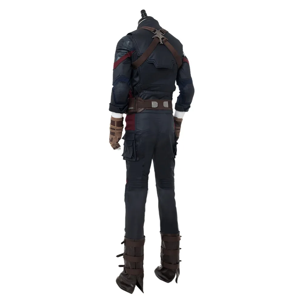 Костюм Капитана Америки Мстители Бесконечная война Капитан Америка Косплей Steven Rogers наряд на карнавал костюмы на Хэллоуин