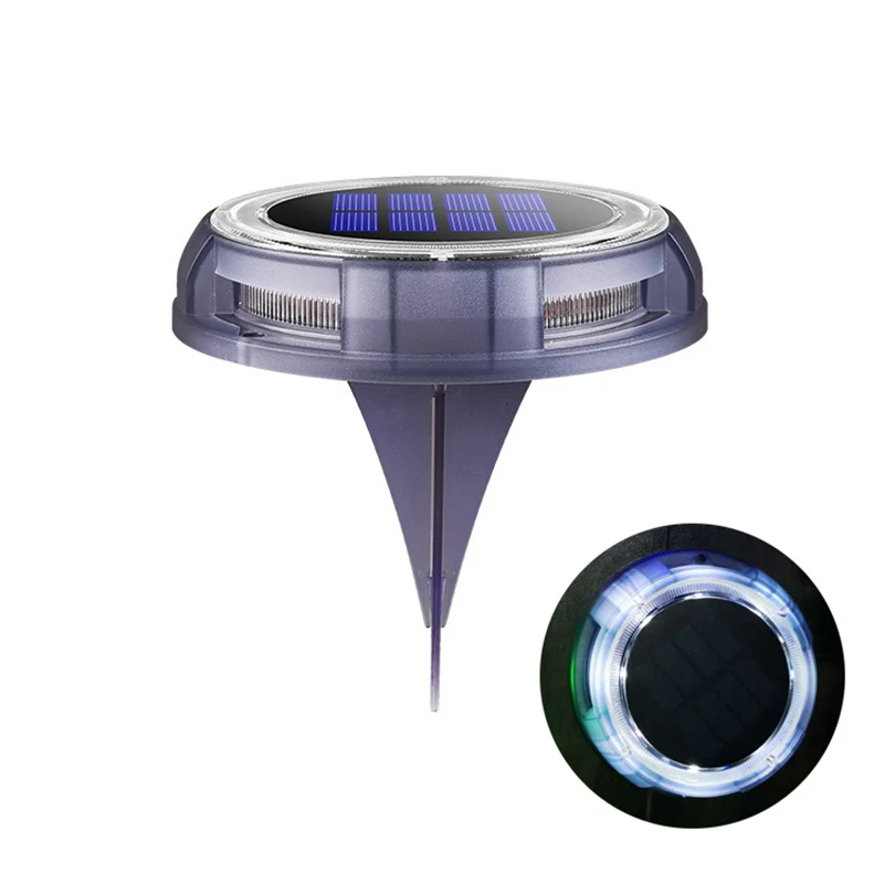 

1 Pcs LED Solar Lawn Lamp Solar Power Buried Light Stair Under Ground Lamp Outdoor Path Way Garden Decking Light Colorful Cocina