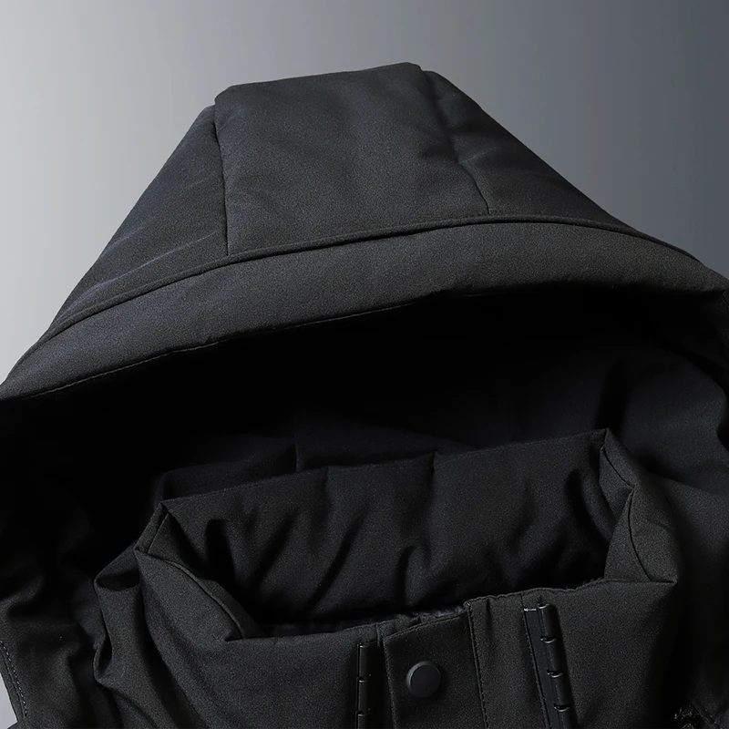 

8XL 7XL Duck down Jacket Men 2019 New Style Medium-length EU-style Stylish Handsome Coat Thick Winter Jacket A916