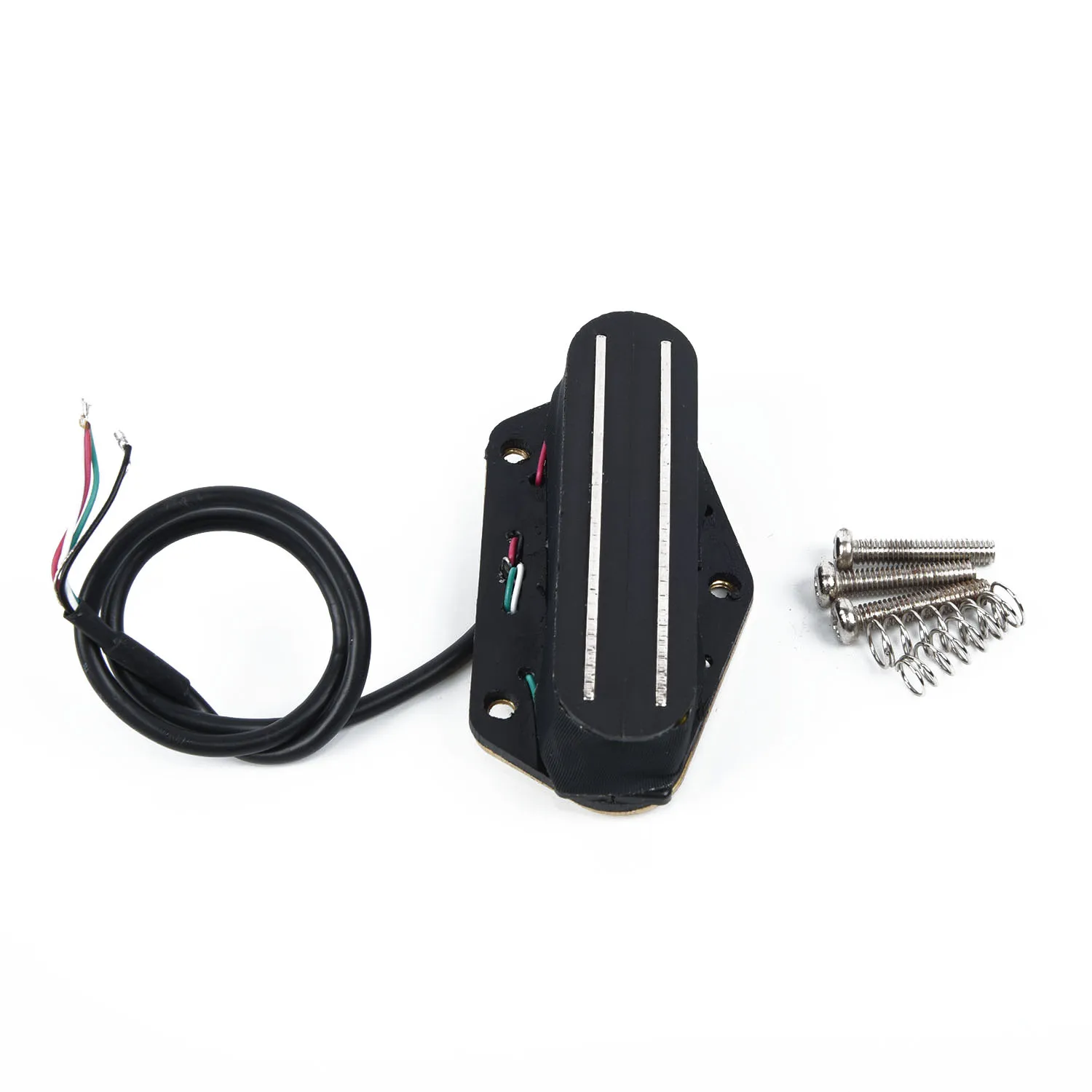 Электрическая гитара с двумя рельсами мост для захвата пикап крыла телекастера