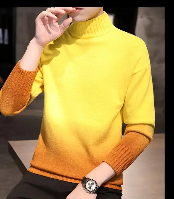 

2021 spring and autumn winter with New style fashion Long sleeve Set head men's Sweater coat