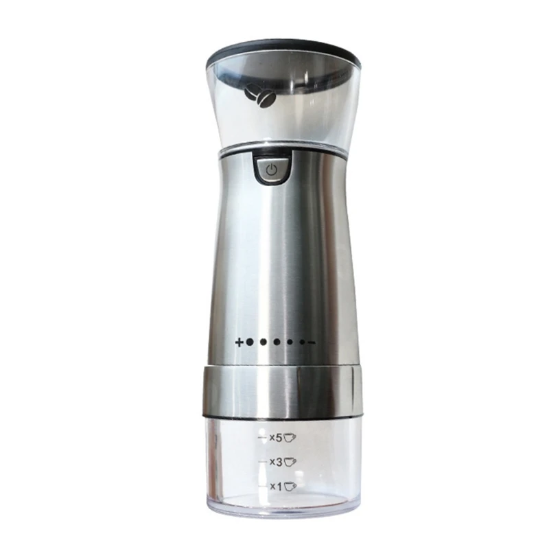

Electric Coffee Bean Mill Portable USB Automatic Household Stainless Steel Acrylic Grinders Small Coffee Machine Grinder
