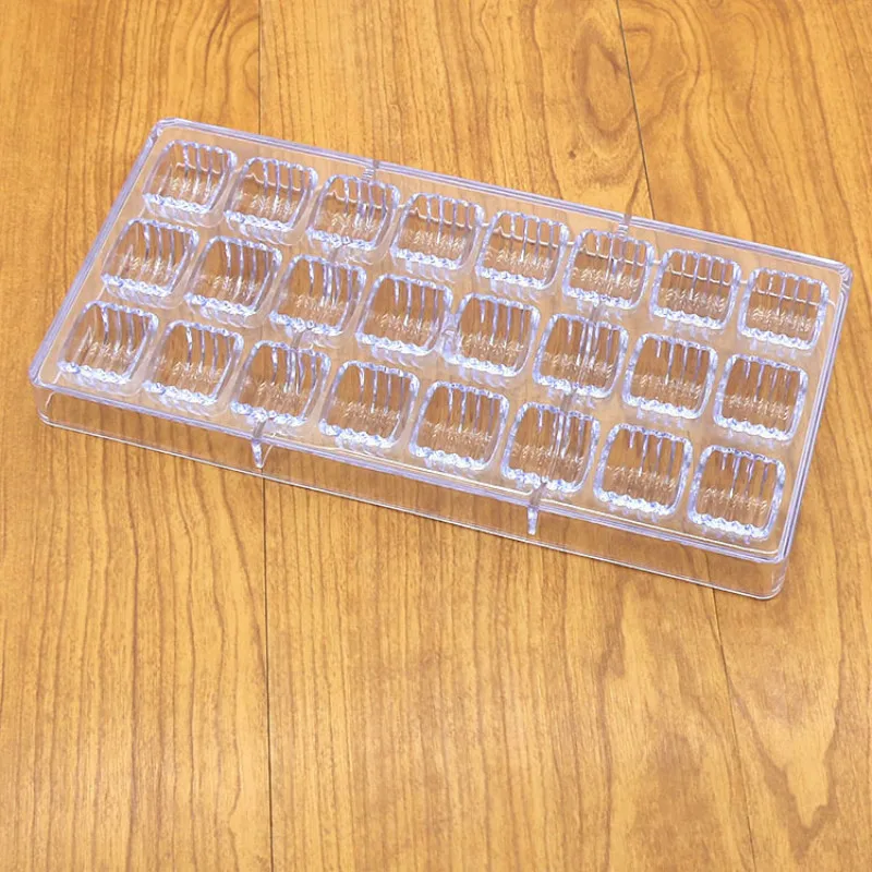 3D шоколадные литье поликарбонатной бар конфеты пресс форм адвокатского сословия