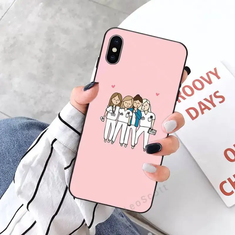 

Medicine Doctor Nurse Phone Case for iPhone 11 12 mini pro XS MAX 8 7 6 6S Plus X 5S SE 2020 XR