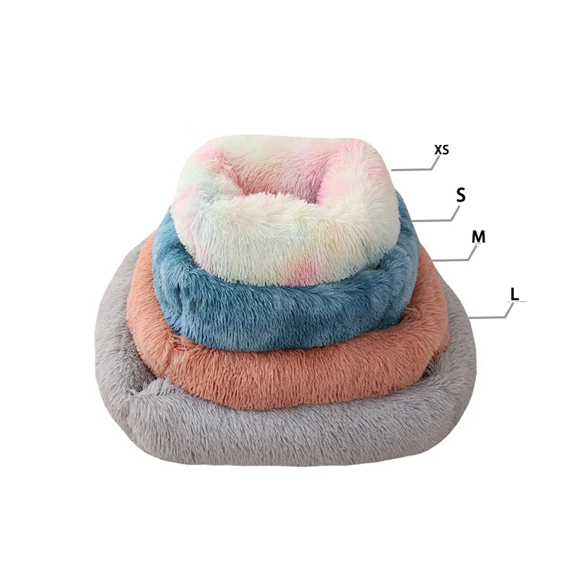 

Hot Sell Pet Dog Bed Warm House for Small Medium Large Dogs Nest Soft Mat Cat Beds Puppy Mattress Dog House Big Warming Products