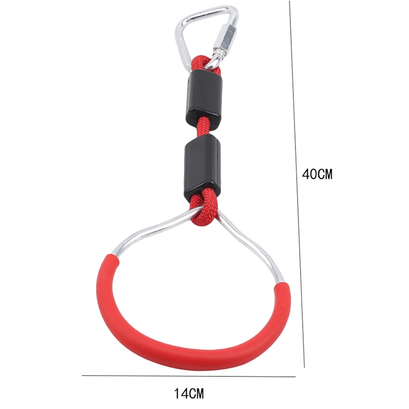 

New Outdoor Gymnastic Rings Children's Pull Up Gym Rings Fitness Sports Equipment Pull-ups Pull Ring 2021