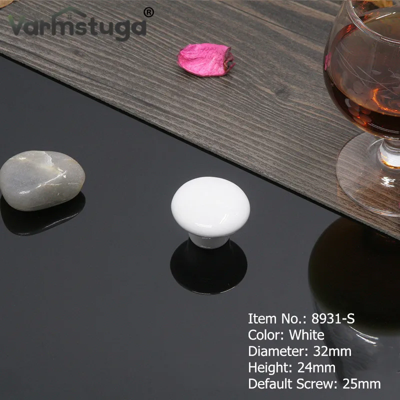 Керамическая ручка для шкафа VARMSTUGA Разноцветные детские ручки мебели ящиков -