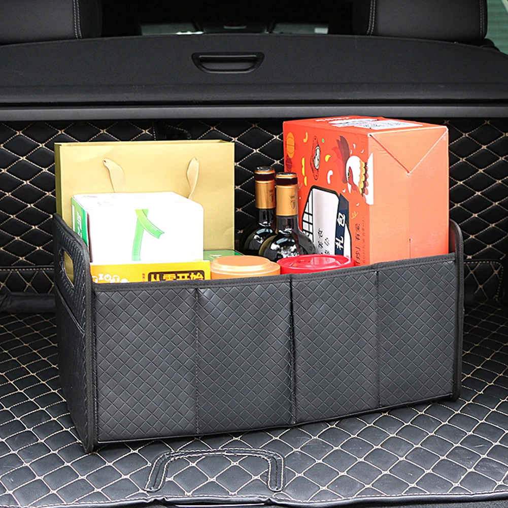 

Car Trunk Organizer Eco-Friendly Super Strong & Durable Collapsible Cargo Storage Box For Auto Trucks SUV Trunk Box / Box