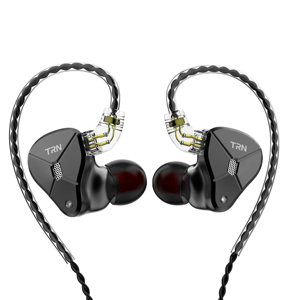 TRN BA5 5BA драйвер Untis металлические наушники в ухо IEM HIFI монитор Бег Спорт гарнитура