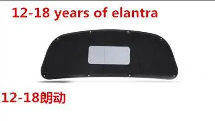 Коричневый FRefitting для автомобиля hyundai verna celesta elantra с шумочувствительным хлопковым капотом двигателя - Название цвета: Коричневый