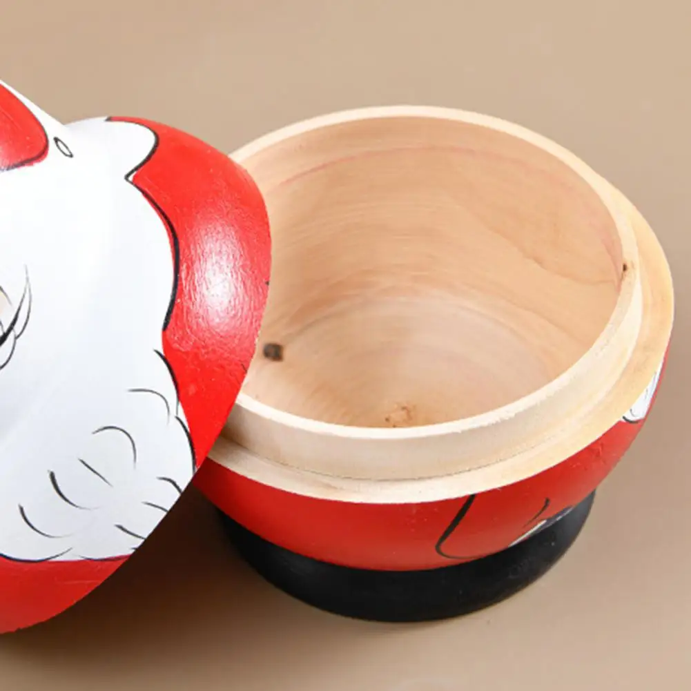 

Eco-Friendly 10Pcs/Set Premium Santa Claus Matryoshka Doll Good Craftsmanship Matryoshka Dolls Universal for Piggy Bank