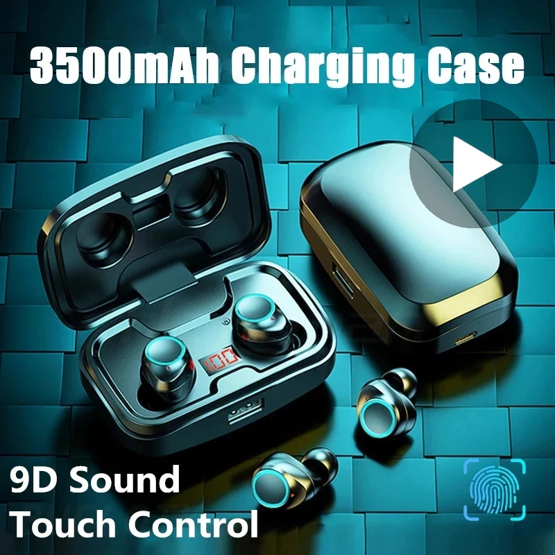 

Wireless Earbuds TWS Headphone Earphone Bluetooth Headset Gamer For iPhone Android Mobile Phone Blutooth Gaming Sport Handfree