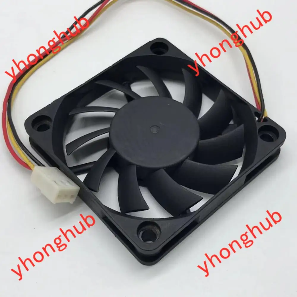 COFAN F 6010HH12B DC 12V 0.30A 60x60x10 мм 3 Провода Сервер вентилятор охлаждения|Кулеры и системы