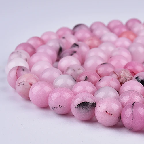 Asingeloo розовый Сакура натуральный камень Бусины драгоценный яшма для ювелирных