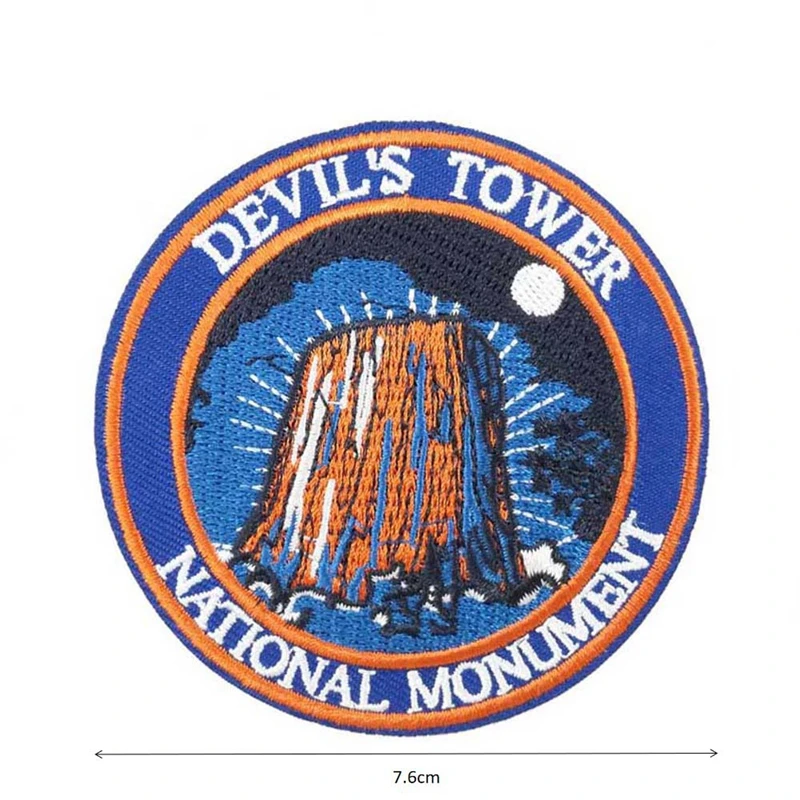 

Custom embroidered Patch for baseball football club iron on velcro badge factory direct can be customized with your logo design