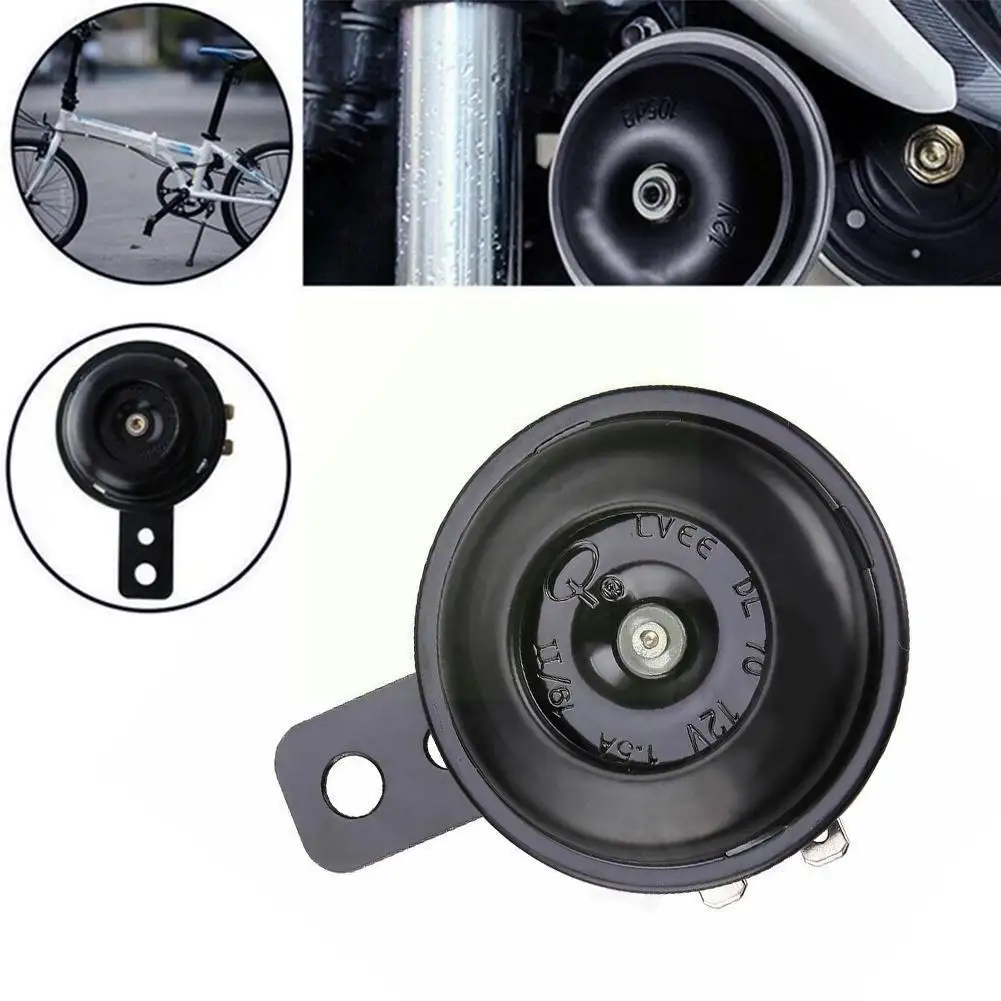 

12v motorcycle horn Universal Waterproof Electric Horn Scooter 105db Loud Motorcycle Motor Sound 12V L8W3