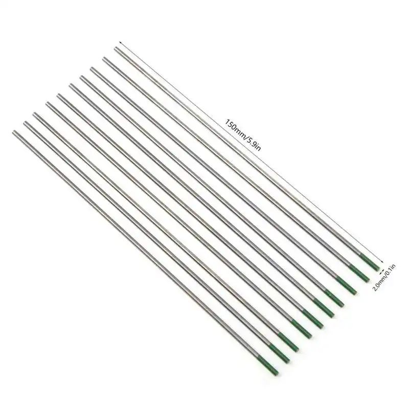 Вольфрамовый электрод s WP 2x150 мм 10 шт. сварочный аппарат TIG игольчатый аргоновый