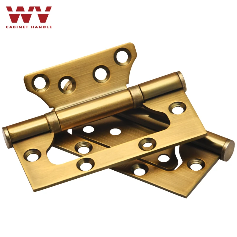 WV Античная бронзовые шарниры дверь шкафа декоративные петли для ящиков прочные 1