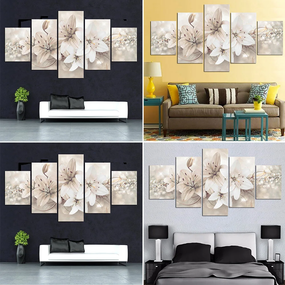 

Art Canvas Oil Painting Waterproof Office Living room Background Decor