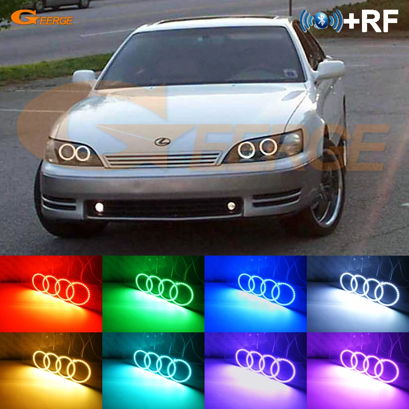 Для Lexus ES300 Toyota Windom 1992 1993 1994 1995 1996 RF remote Bluetooth App многоцветный ультра яркий RGB