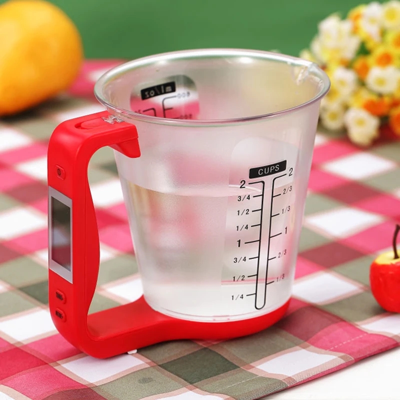 Весы для измерительных чашек с ЖК-дисплеем кухонный кувшин цифровые контейнеры