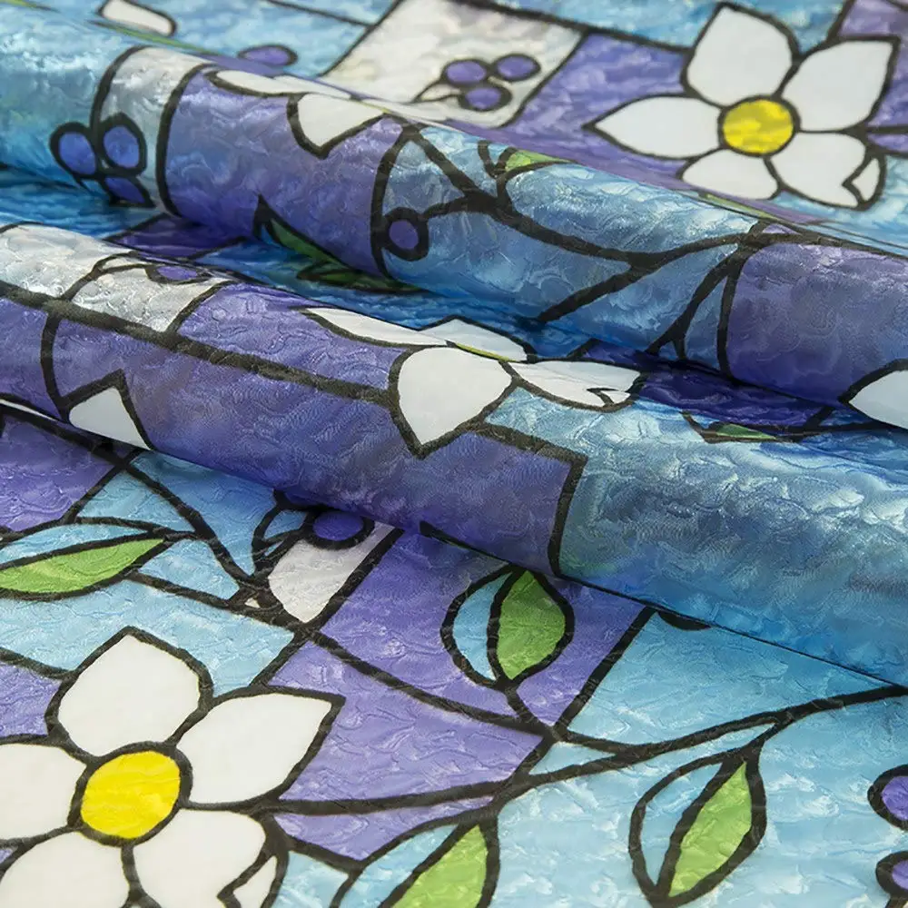 Оконное стекло художественная пленка с пятнами 3D без клея декоративная наклейка