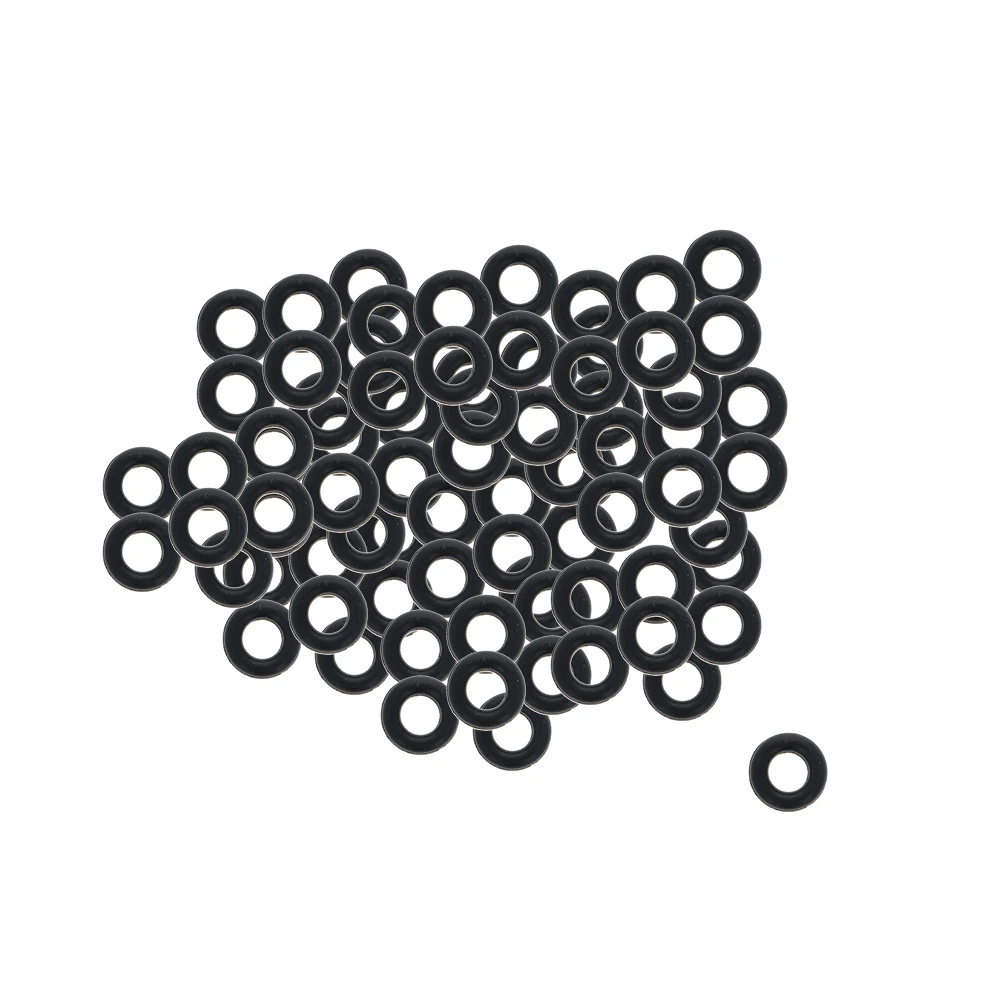 

200Pcs Nitrile Rubber Ring NBR Sealing O-Rings 2mm Thickness OD 8mm/10mm O Ring Seal Gasket Oil Ring Washer Black