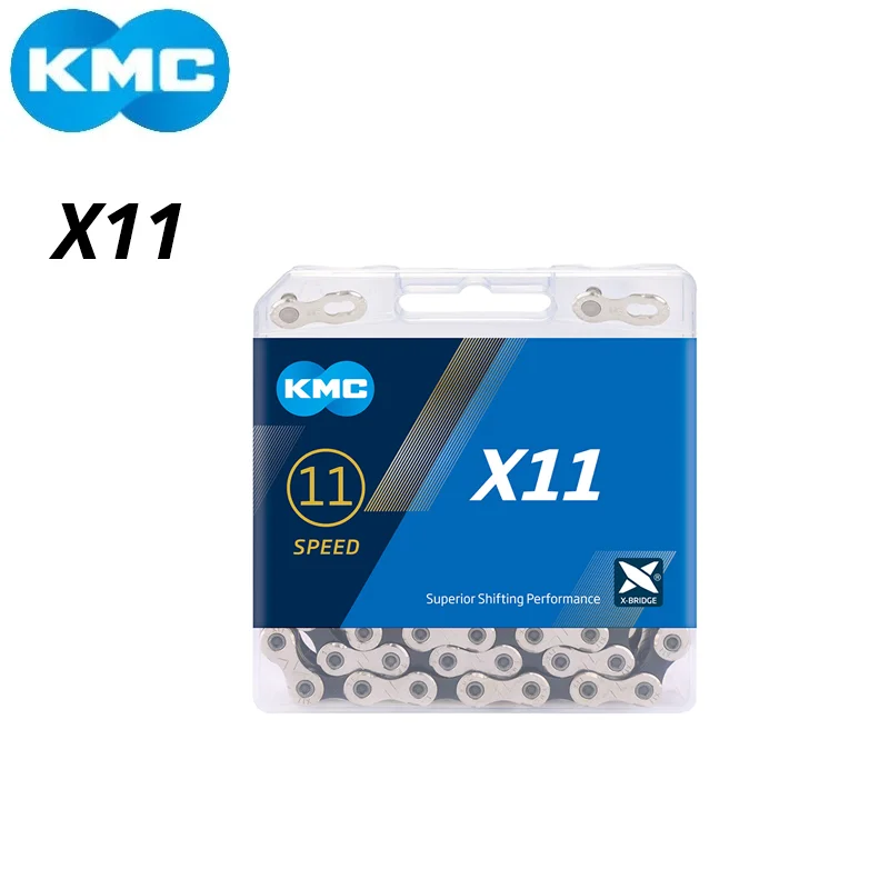 KMC X11.93 X11 EPT EL велосипедная цепь 118L 11 для скоростного велосипеда с оригинальной