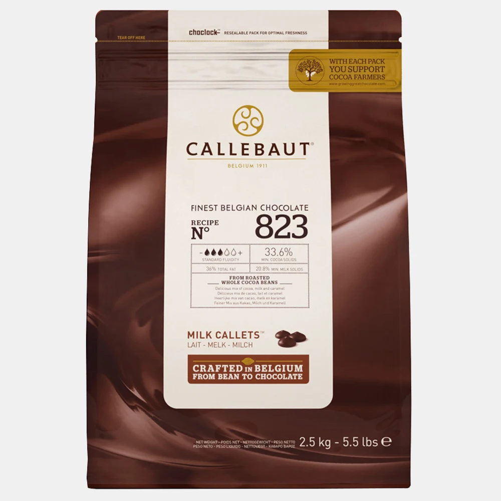 Barry Callebaut/chocolate Callebaut milk 33 6% cocoa (823-rt-u71) 2.5 kg 