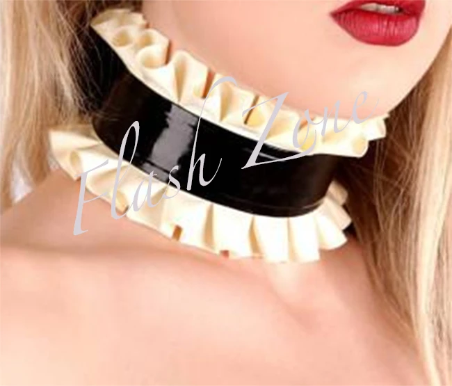 Бесплатная доставка ~ женский модный латексный шейный корсет с