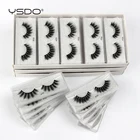 Оптовая продажа ресниц 4102050100 пар искусственные 3D норковые ресницы натуральные накладные ресницы макияж ресницы толстые норковые ресницы оптом