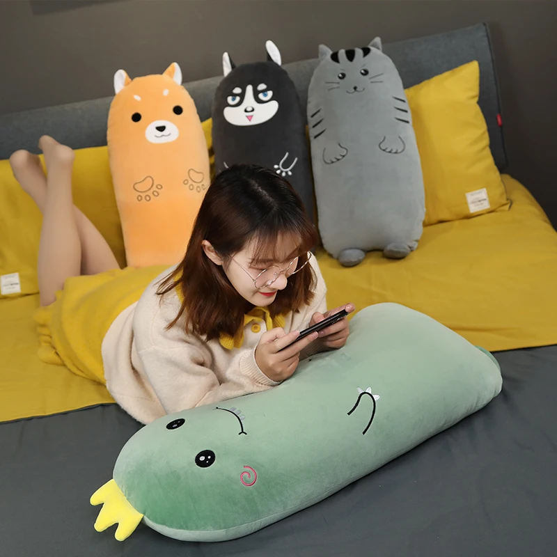 Huggable новый динозавр Хаски кошка подушка плюшевые игрушки милая Шиба кукла ину