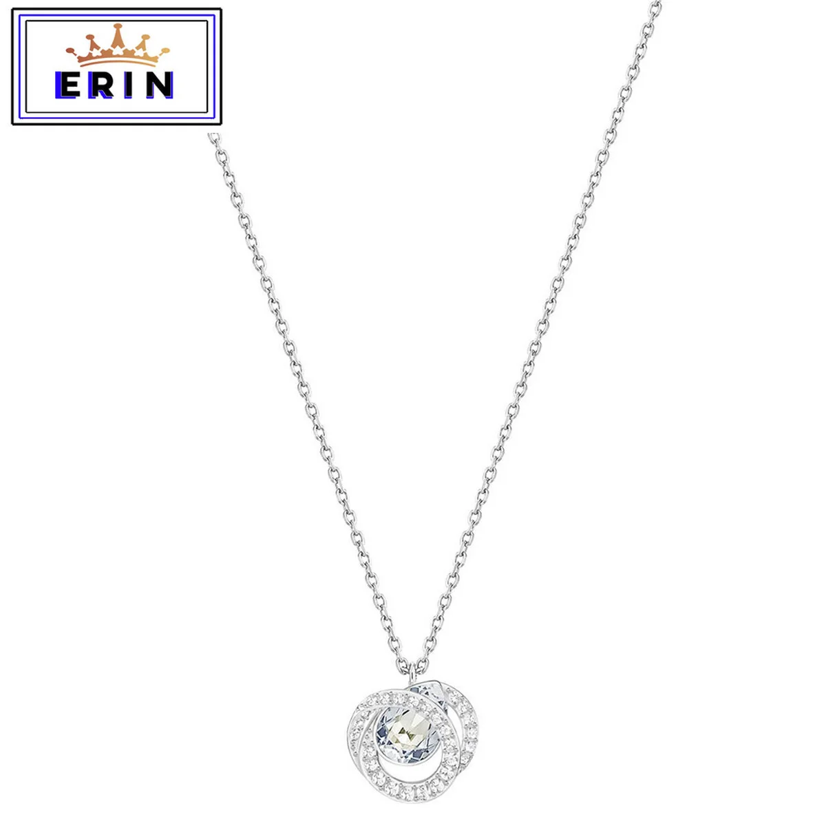 

ERIN High quality SWA simple crystal lucky women's Necklace
