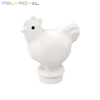 building blocks technicalal parts animal chick rooster 1 pcs moc compatible with brands toys for children 95342