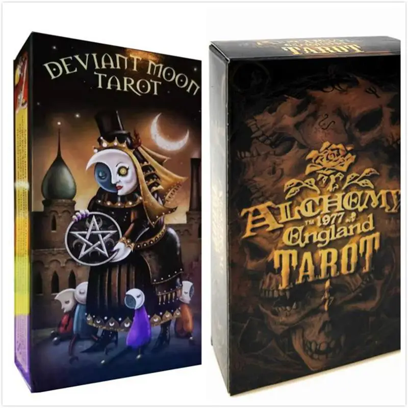 78 карт английская версия Alchemy 1977 колода Таро настольная игра|Настольные игры| |