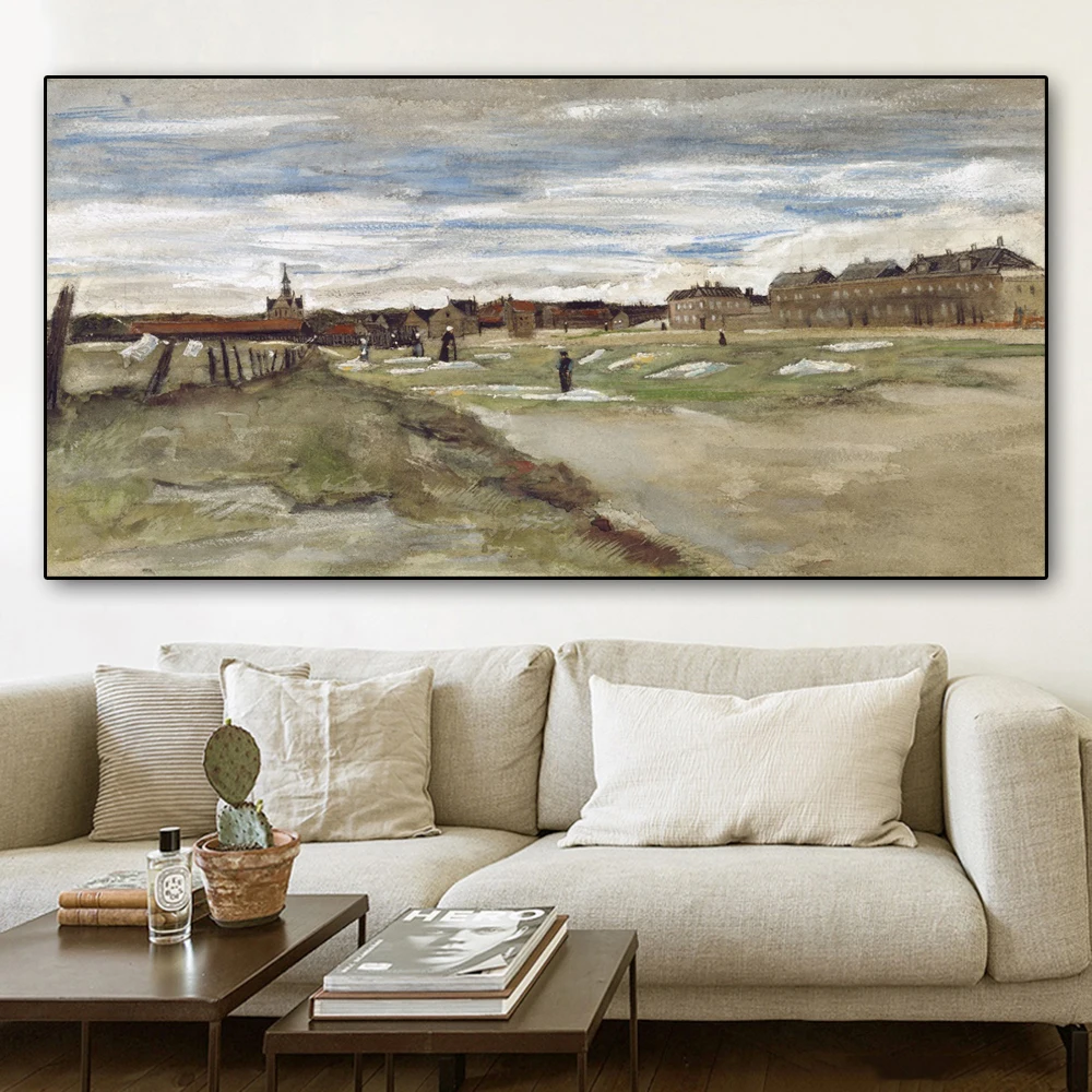 

Cassisy Van Gogh《Bleaching Ground At Scheveningen》Canvas Art Oil Painting Artwork Picture Art Poster Modern Home Decoration