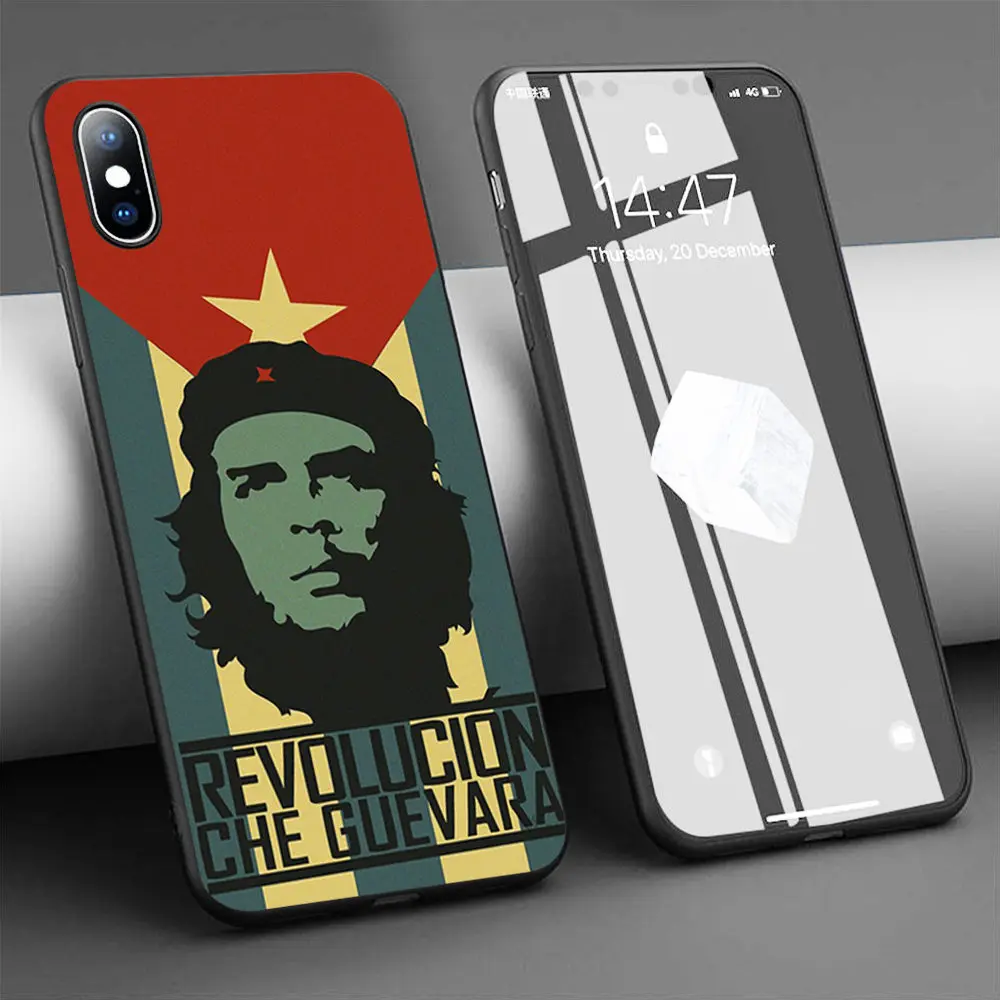 Чехол Che Guevara в стиле ретро мягкий силиконовый чехол для телефона iPhone 11 Pro Max X 5S 6 6S XR